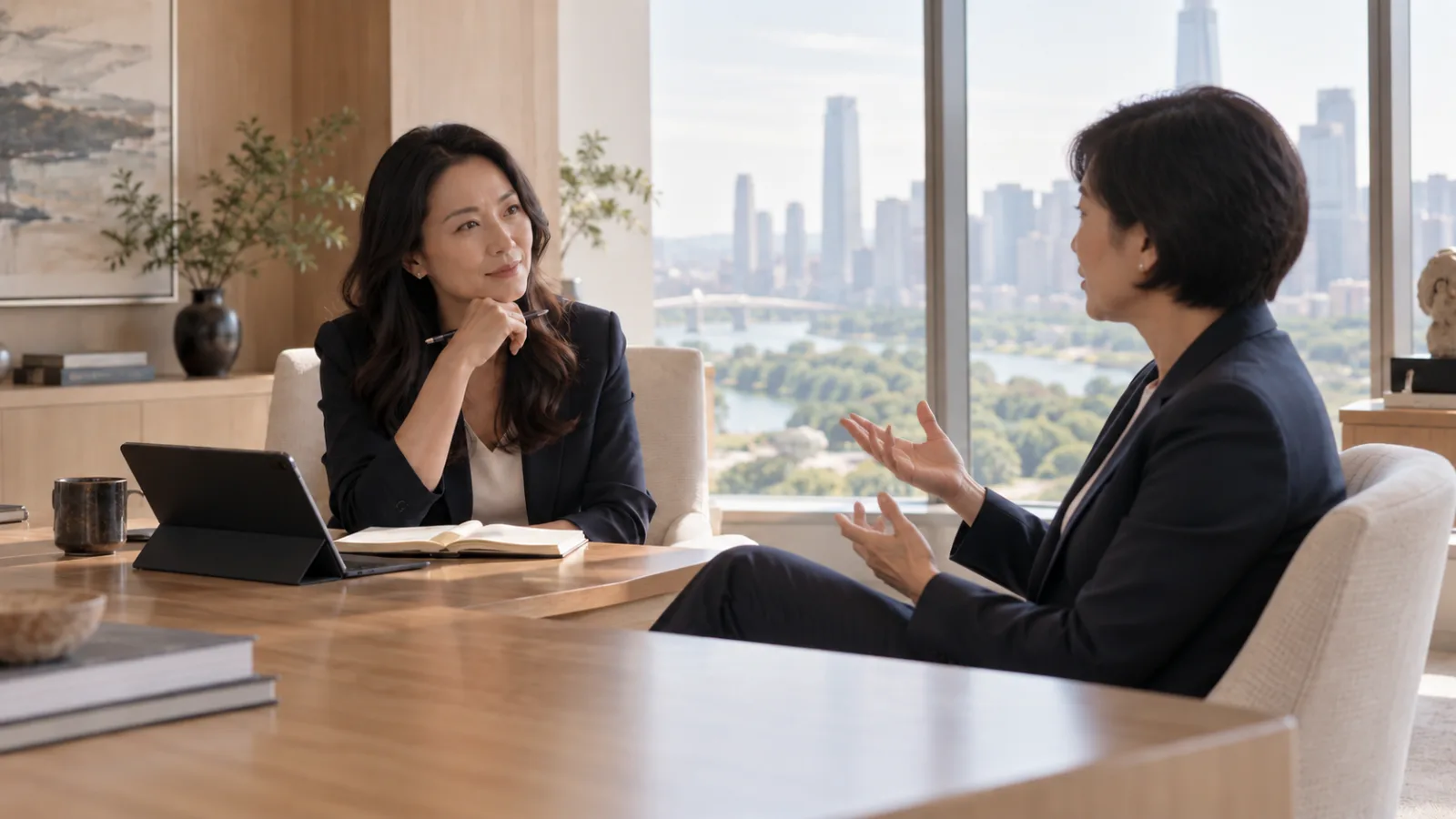 A one-to-one coaching conversation