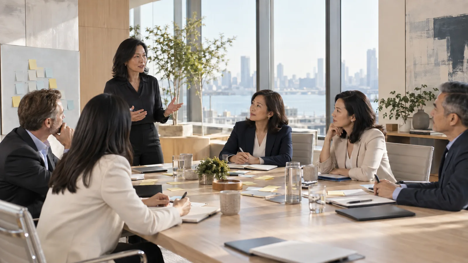 A facilitated team workshop